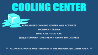 COOLING CENTER news flash