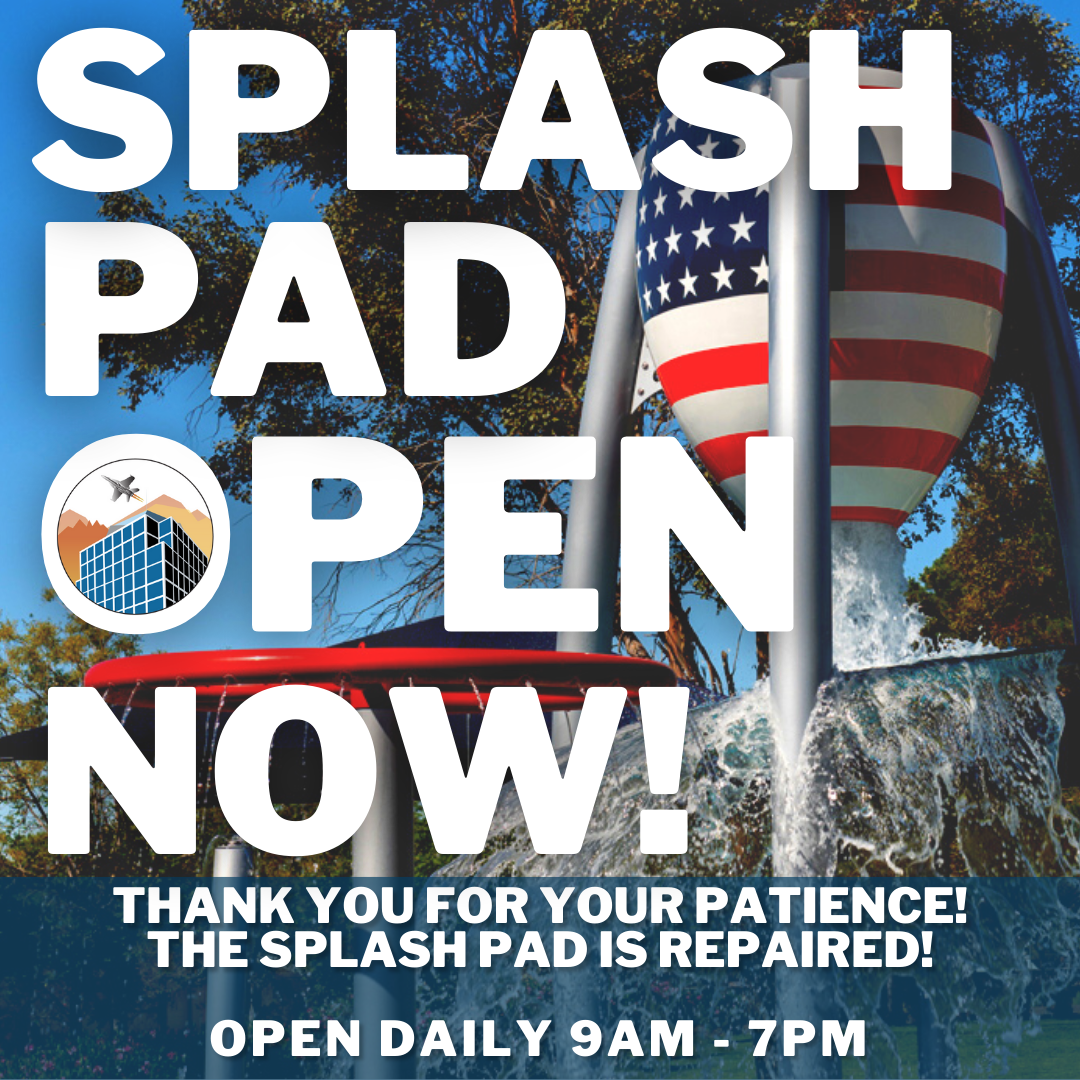 Splash Pad Repaired