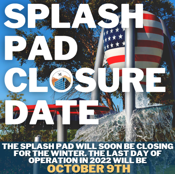 Splash Pad Closing Soon
