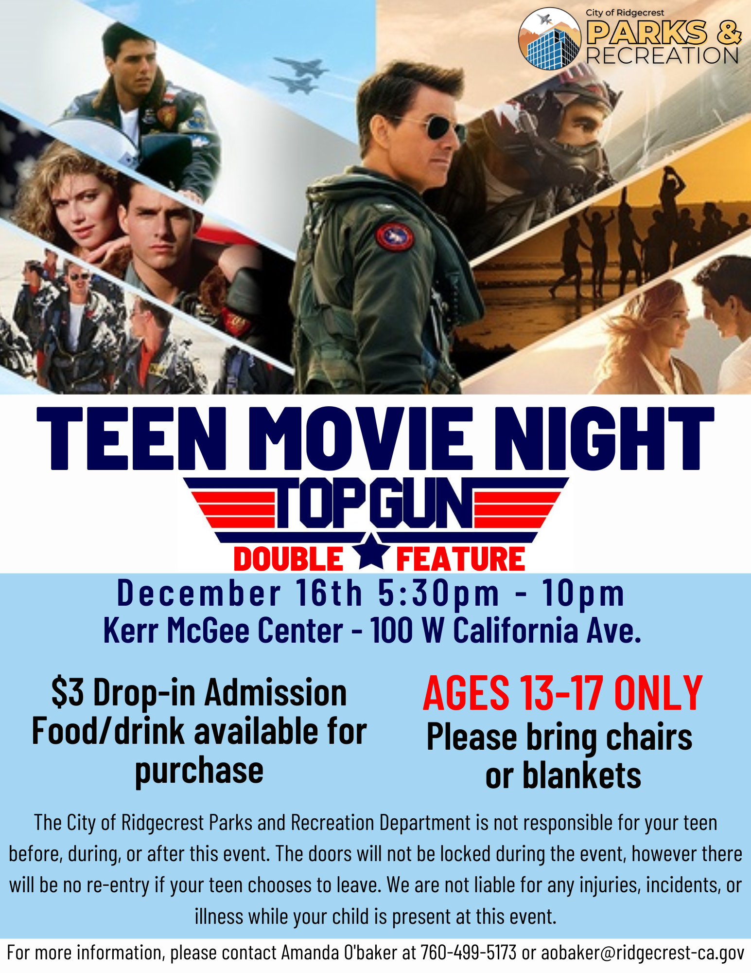 Teen Night Top Gun